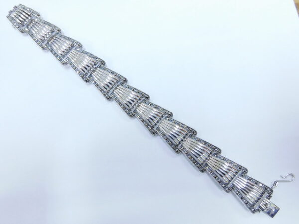 SILVER 925 BRACELET WITH MARCASITE