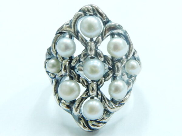 SILVER 925 RING WITH PEARL