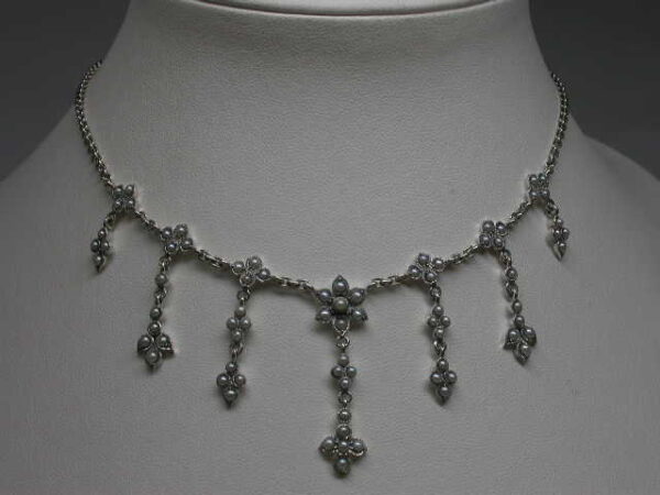 SILVER 925 NECKLACE WITH PEARL